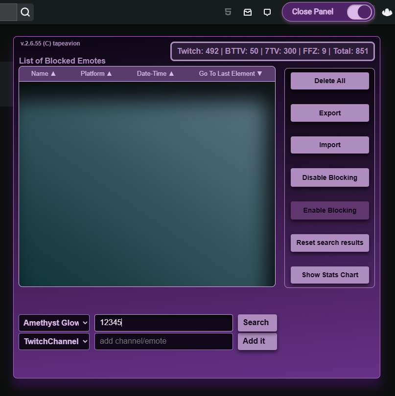 Chrome ui